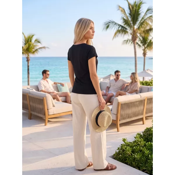  Dámské triko ALTISPORT CARRYOVER ALW001F61 ČERNOBÍLÁ 