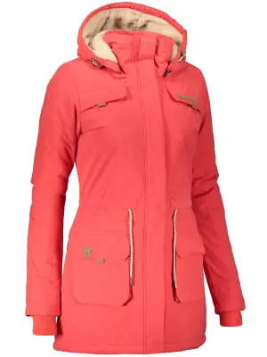 Zimski plašč ALPINE PRO EDITE 5 LCTS103 RDEČA