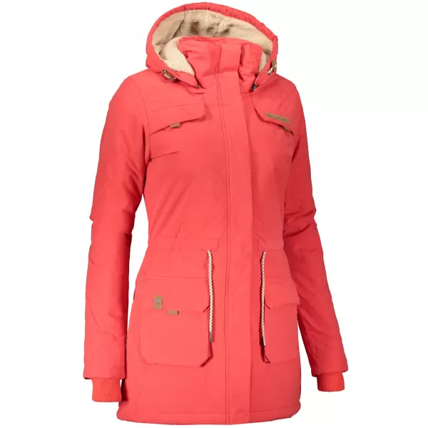  Zimski plašč ALPINE PRO EDITE 5 LCTS103 RDEČA 