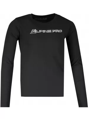 T -majica ALPINE PRO BERMO KTSS290 ČRN