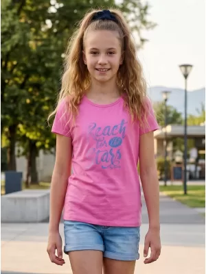 Dekliška majica SAM 73 BIDANO KTSS291 ROZA