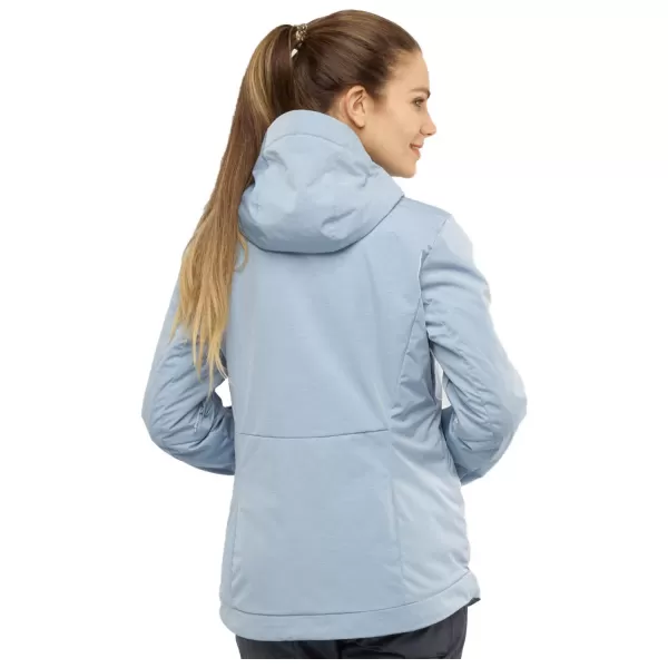  Ženska zimska jakna SALOMON SNOW REBEL JKT W LC1383200 KENTUCKY BLUE/HEATHER 