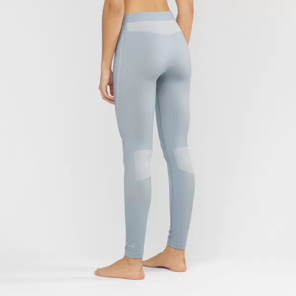  Ženske termo hlače SALOMON PRIMO WARM TIGHT SEAMLESS LC1378200 KENTUCKY MODRA 