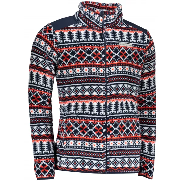  Fleece jopica ALPINE PRO ELK 7 MSWS249 ORANŽNA 