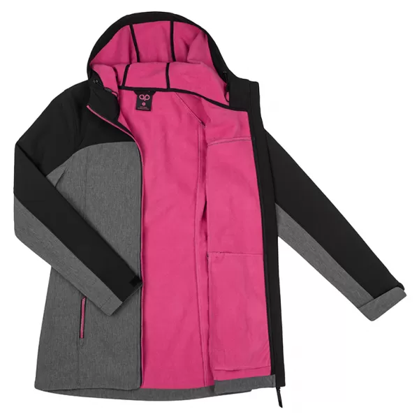  Ženski softshell plašč LOAP LYANA SFW2018 ČRNA 