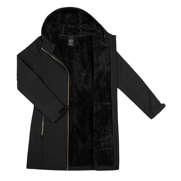  Ženski softshell plašč LOAP LYWIENA SFW2014 ČRNA 