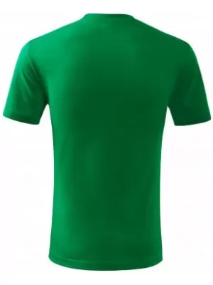 Otroška majica s kratkimi rokavi MALFINI CLASSIC NEW 135 SREDNJE ZELENA