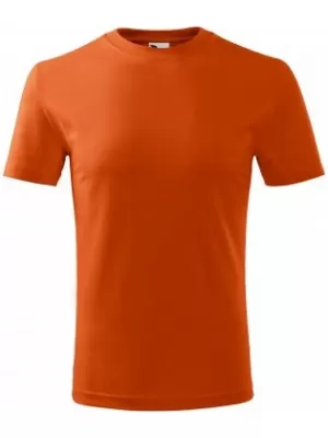 Otroška majica s kratkimi rokavi MALFINI CLASSIC NEW 135 ORANŽNA