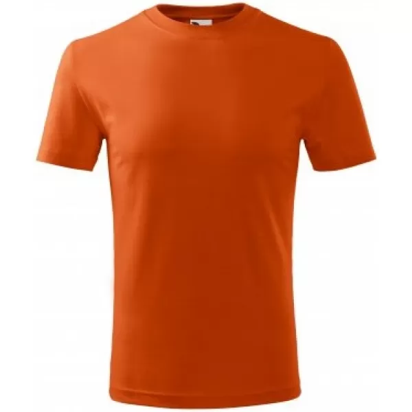  Otroška majica s kratkimi rokavi MALFINI CLASSIC NEW 135 ORANŽNA 