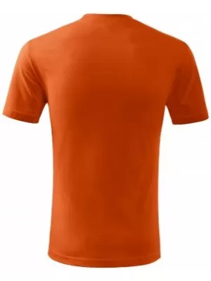Otroška majica s kratkimi rokavi MALFINI CLASSIC NEW 135 ORANŽNA