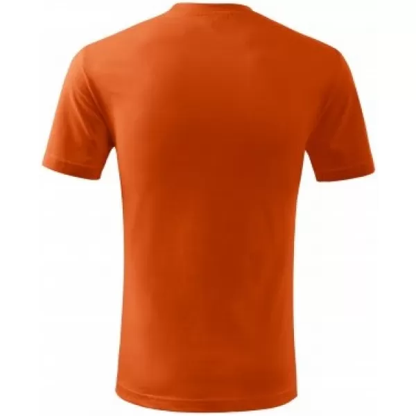  Otroška majica s kratkimi rokavi MALFINI CLASSIC NEW 135 ORANŽNA 