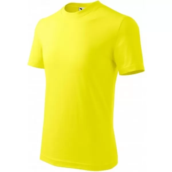  Otroška majica s kratkimi rokavi MALFINI BASIC 138 LIMONA 