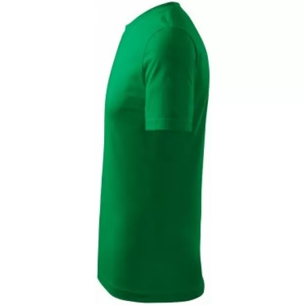  Otroška majica s kratkimi rokavi MALFINI CLASSIC NEW 135 SREDNJE ZELENA 