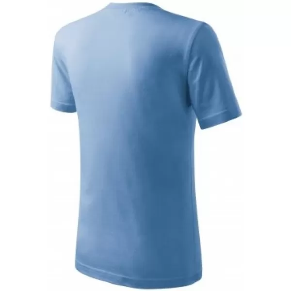  Otroška majica s kratkimi rokavi MALFINI CLASSIC NEW 135 NEBESNO MODRA 