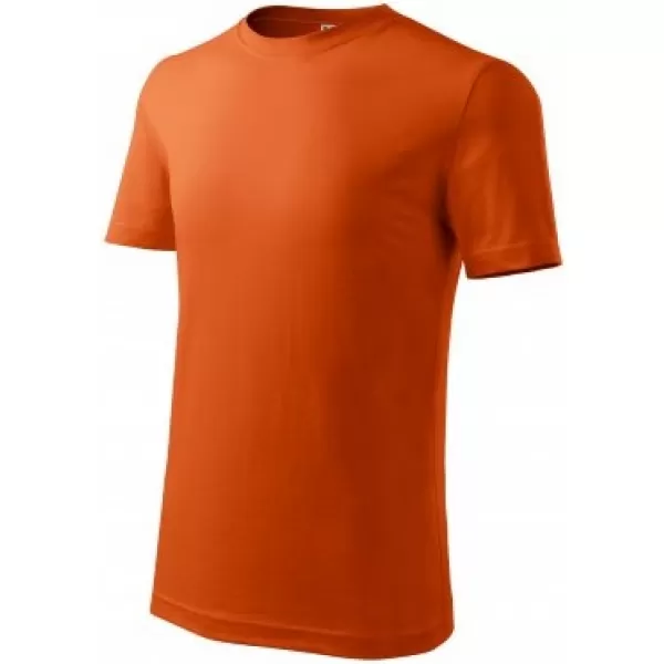  Otroška majica s kratkimi rokavi MALFINI CLASSIC NEW 135 ORANŽNA 