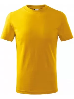 Otroška majica s kratkimi rokavi MALFINI BASIC 138 JANTAR