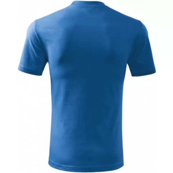  Otroška majica s kratkimi rokavi MALFINI BASIC 138 AZURNO MODRA 