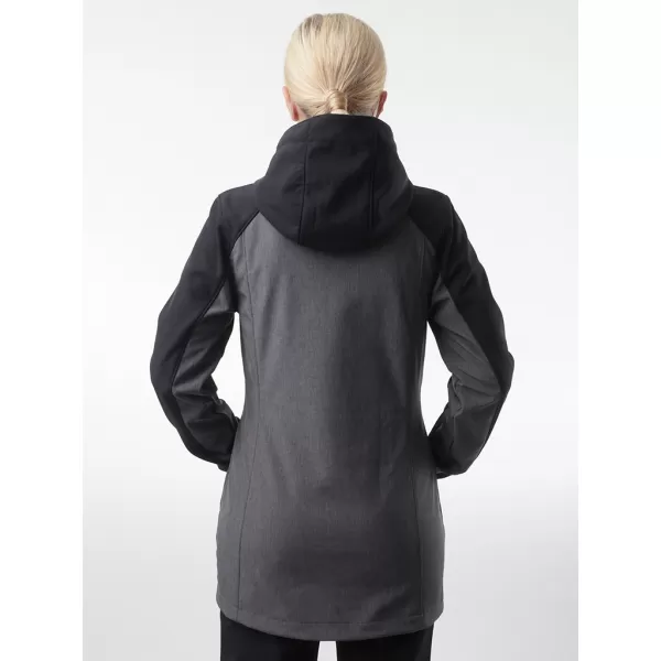  Ženski softshell plašč LOAP LYANA SFW2018 ČRNA 