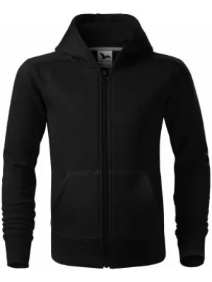 Otroški pulover MALFINI TRENDY ZIPPER 412 ČRNA