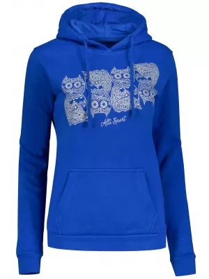 Ženski pulover ALTISPORT ALW005JN795 KRALJEVSKO MODRA