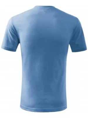 Otroška majica s kratkimi rokavi MALFINI CLASSIC NEW 135 NEBESNO MODRA