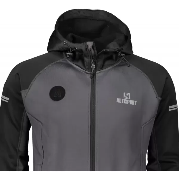  Moški športni pulover ALTISPORT PIUMAN TEMNO SIVA 