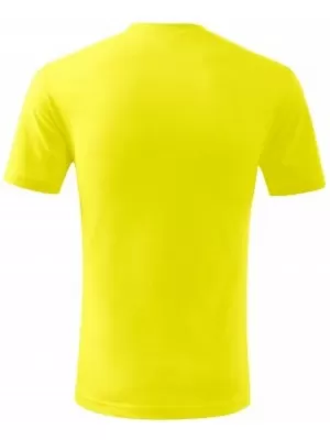 Otroška majica s kratkimi rokavi MALFINI CLASSIC NEW 135 LIMONA