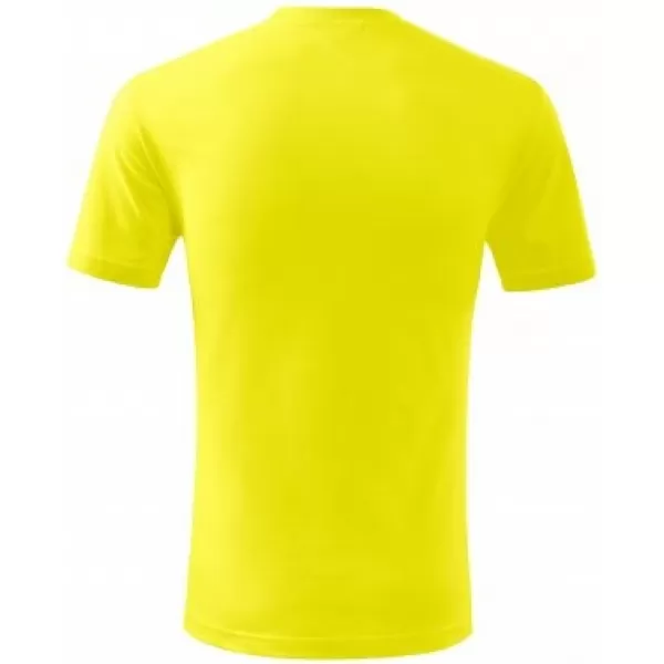  Otroška majica s kratkimi rokavi MALFINI CLASSIC NEW 135 LIMONA 
