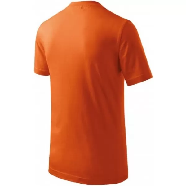  Otroška majica s kratkimi rokavi MALFINI BASIC 138 ORANŽNA 