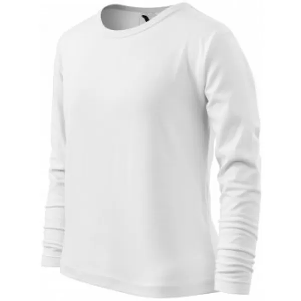  Otroška majica s kratkimi rokavi MALFINI FIT-T LS 121 BELA 