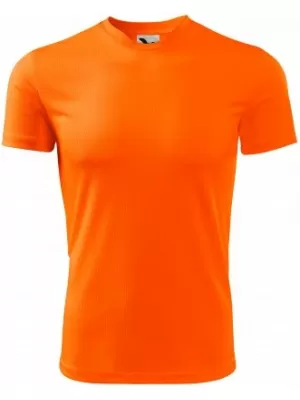 Otroška funkcionalna majica MALFINI FANTASY 147 NEON ORANŽNA