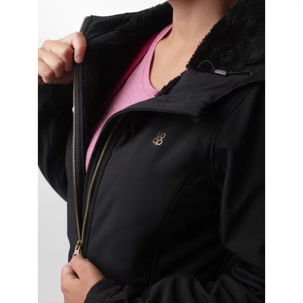  Ženski softshell plašč LOAP LYWIENA SFW2014 ČRNA 