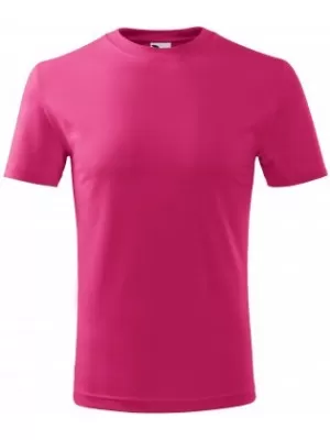 Otroška majica s kratkimi rokavi MALFINI CLASSIC NEW 135 MAGENTA