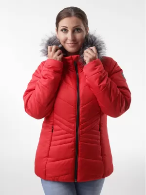 Ženska zimska jakna LOAP TARRA CLW20108 RDEČA