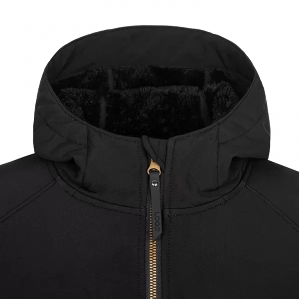  Ženski softshell plašč LOAP LYWIENA SFW2014 ČRNA 