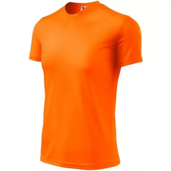  Otroška funkcionalna majica MALFINI FANTASY 147 NEON ORANŽNA 