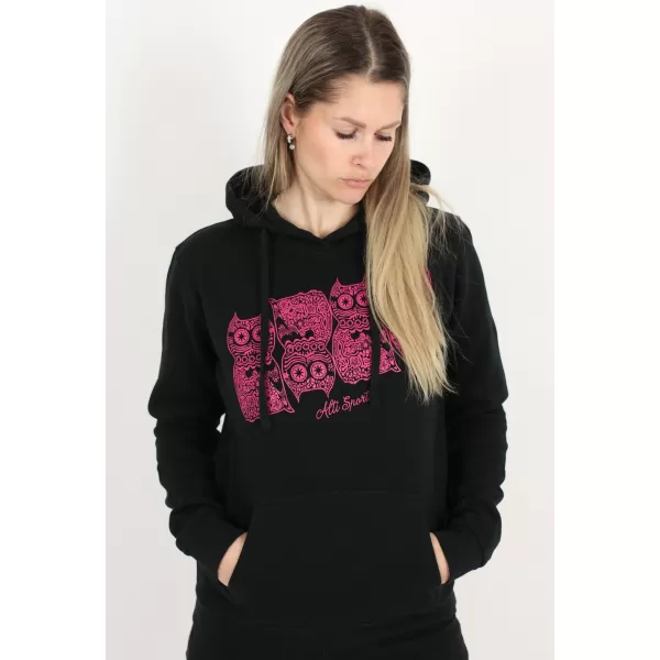  Ženski pulover ALTISPORT ALW005JN795 ČRNO ROZA 