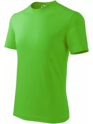 Otroška majica s kratkimi rokavi MALFINI BASIC 138 JABOLČNO ZELENA