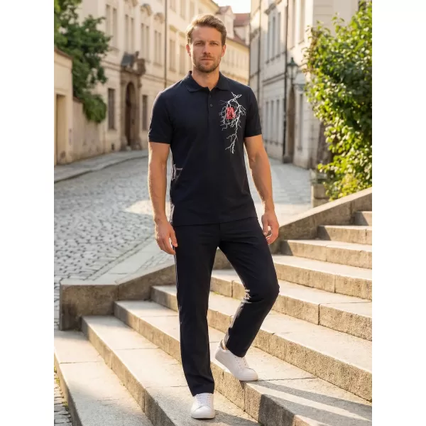  Pánské triko ALTISPORT CARRYOVER ALM027203 NAVY 