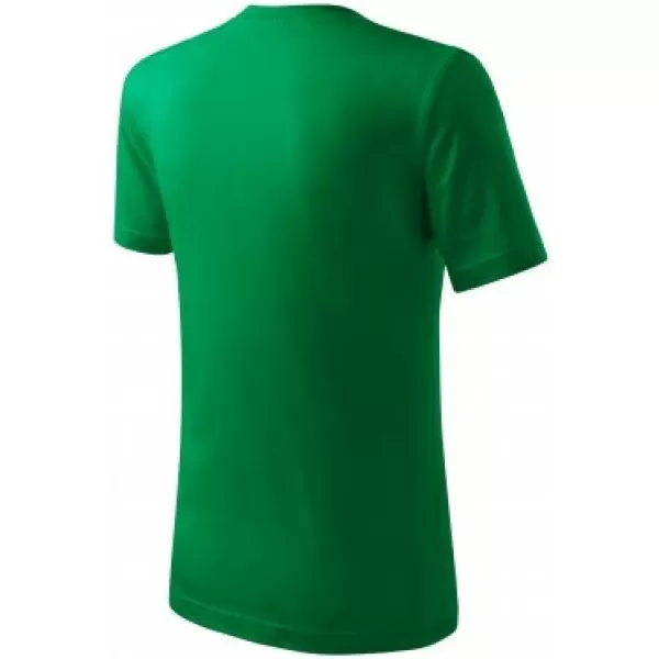  Otroška majica s kratkimi rokavi MALFINI CLASSIC NEW 135 SREDNJE ZELENA 