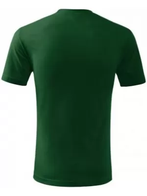 Otroška majica s kratkimi rokavi MALFINI CLASSIC NEW 135 STEKLENICA ZELENA