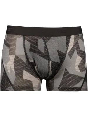 Moške termo boksarice SENSOR MERINO IMPRESS 19200022 ČRNA/CAMO
