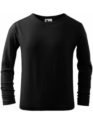 Otroška majica s kratkimi rokavi MALFINI FIT-T LS 121 ČRNA