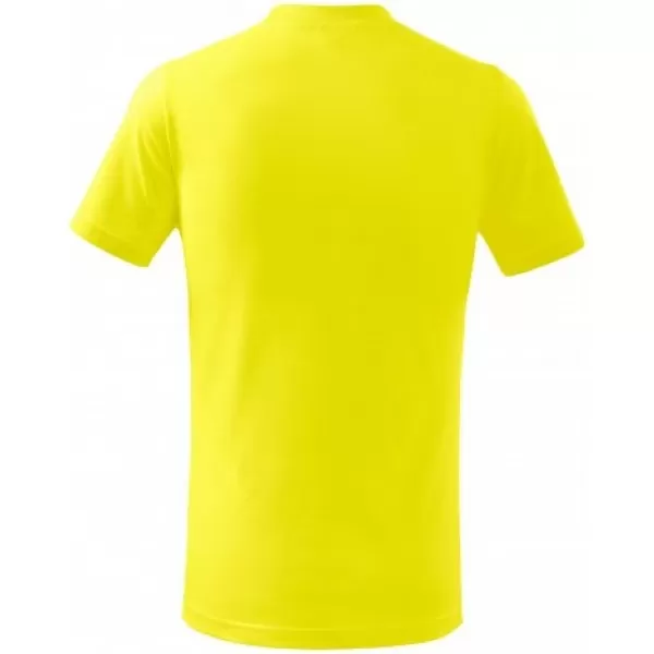 Otroška majica s kratkimi rokavi MALFINI BASIC 138 LIMONA 