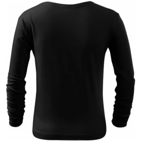  Otroška majica s kratkimi rokavi MALFINI FIT-T LS 121 ČRNA 