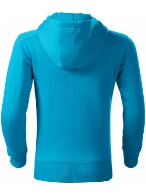 Otroški pulover MALFINI TRENDY ZIPPER 412 TURKIZNA