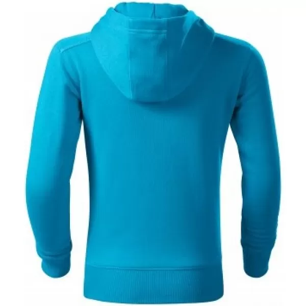  Otroški pulover MALFINI TRENDY ZIPPER 412 TURKIZNA 