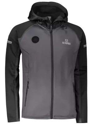 Moški športni pulover ALTISPORT PIUMAN TEMNO SIVA