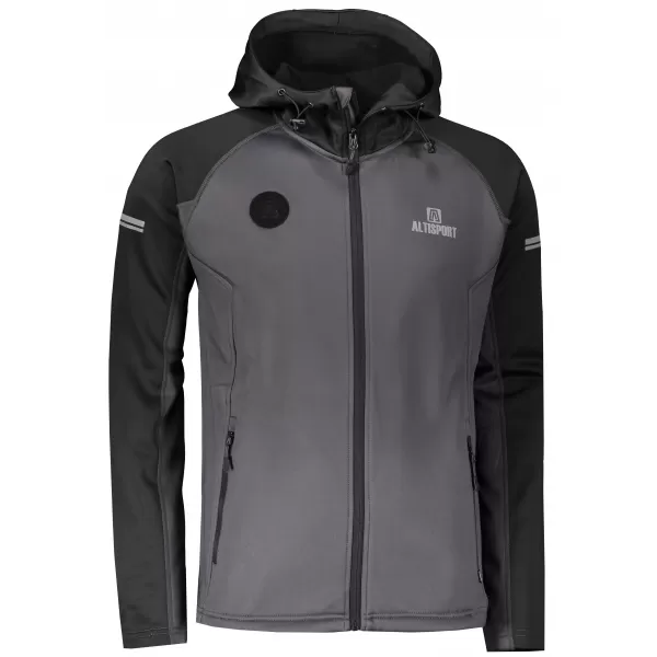  Moški športni pulover ALTISPORT PIUMAN TEMNO SIVA 