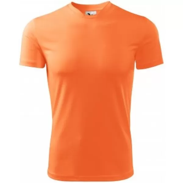  Otroška funkcionalna majica MALFINI FANTASY 147 NEONSKA MANDARINA 